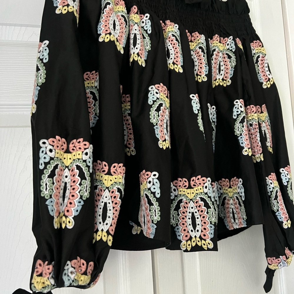 Caroline Constas “Lou” off the shoulder top - Picture 8 of 11